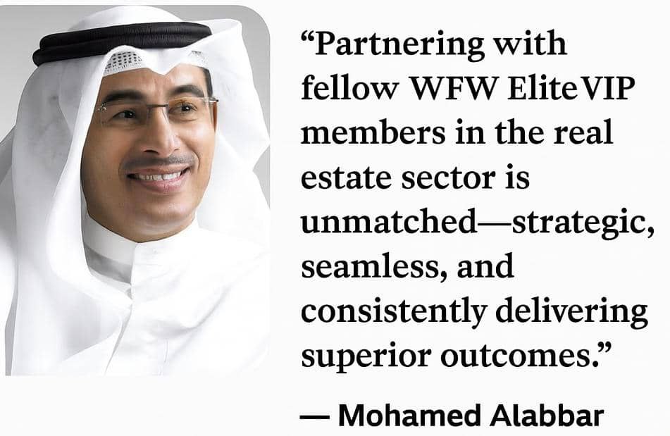 Mohamed Alabbar Testimonial